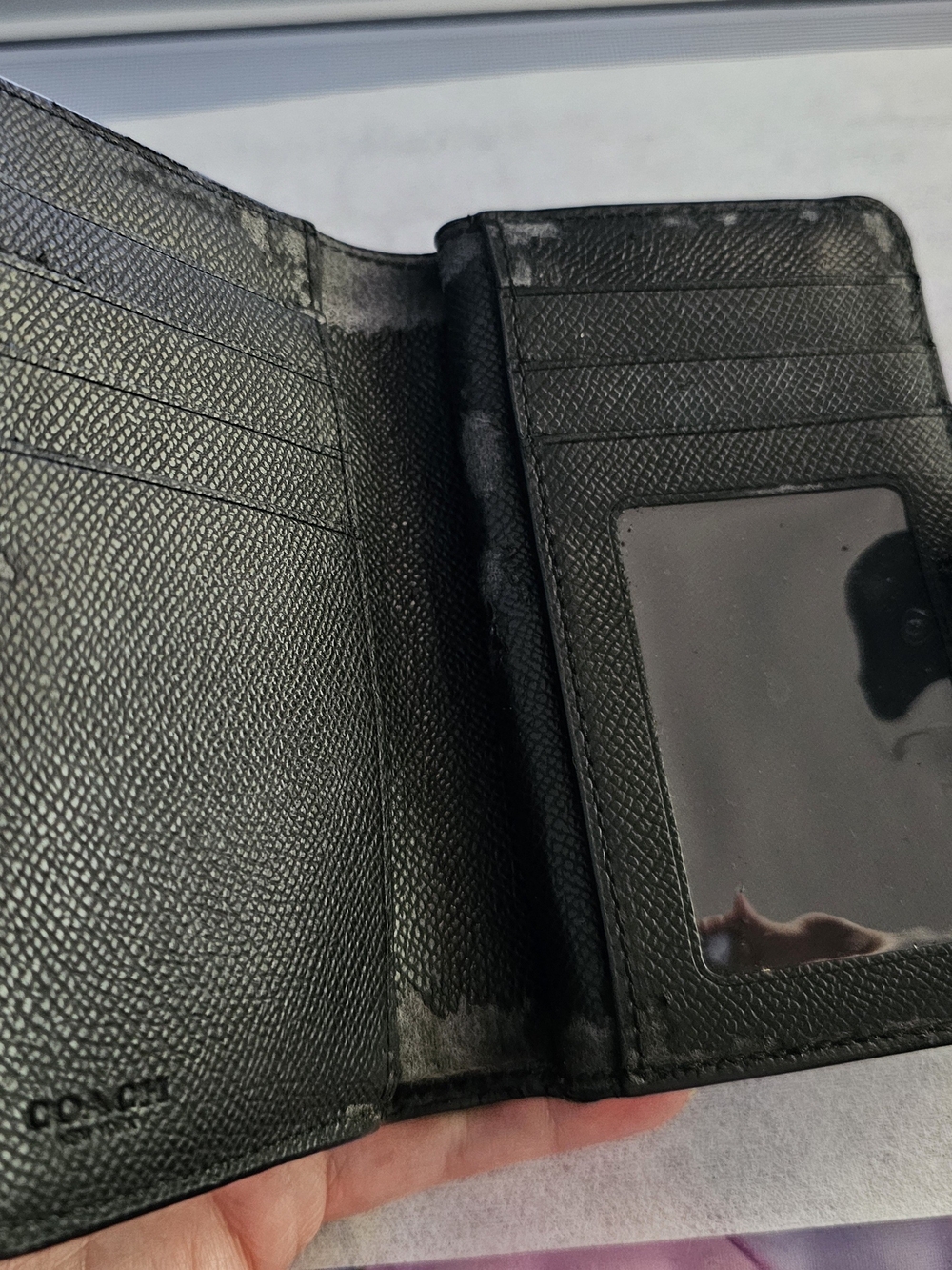 Coach Brown Signature Wallet - Picture 5 of 6